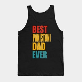 Vintage Best Pakistani Dad Ever Tank Top